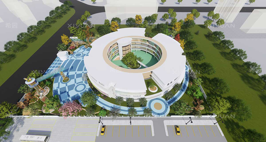 幼兒園建筑設(shè)計效果圖