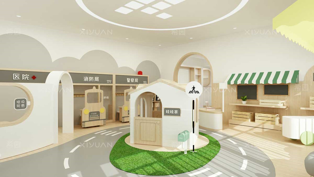 幼兒園室內(nèi)墻面設(shè)計元素