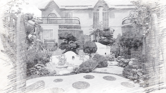 幼兒園環(huán)境設(shè)計(jì)手繪圖