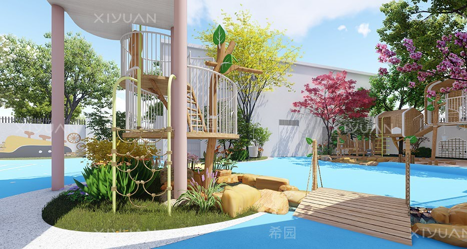 幼兒園設(shè)計(jì)裝修案例圖